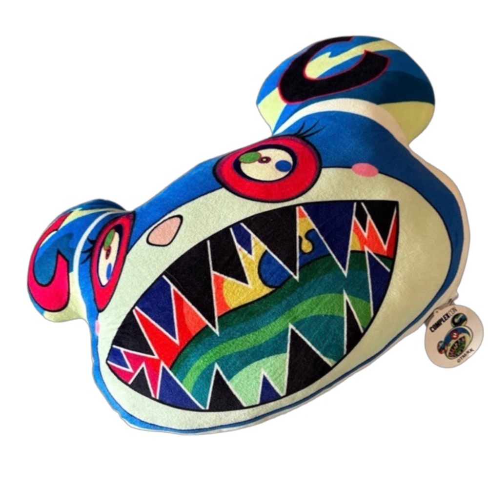 Takashi Murakami ComplexCon Blue Ursa Large Pillow